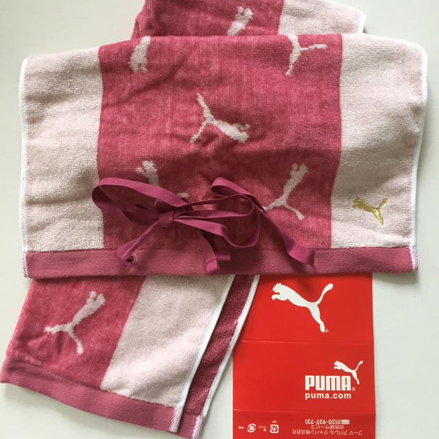 PUMA(プーマ)のプーマ タオル インテリア/住まい/日用品の日用品/生活雑貨/旅行(タオル/バス用品)の商品写真