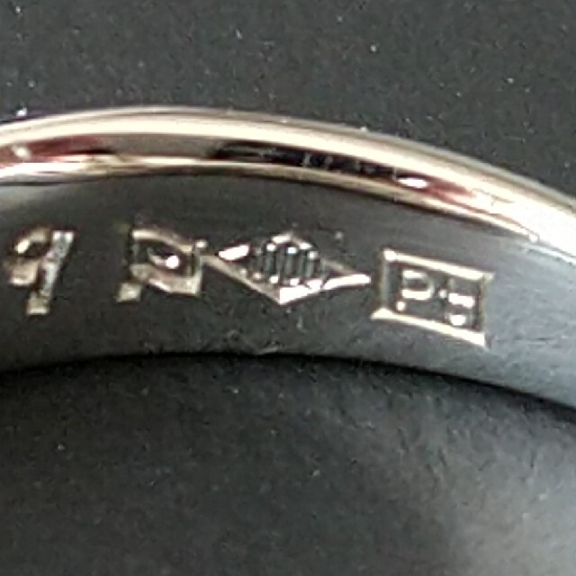 プラチナダイヤリング レディースのアクセサリー(リング(指輪))の商品写真