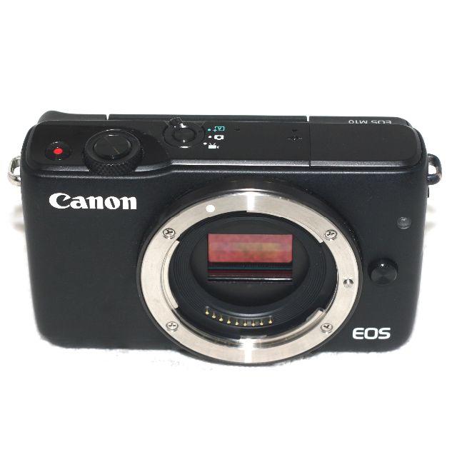 完動品 Canon キヤノン EOS M10 ボディ単体 本体 ミラーレス 黒