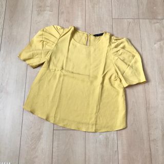 ザラ(ZARA)の【美品】ZARA◆パフスリーブブラウス(シャツ/ブラウス(半袖/袖なし))