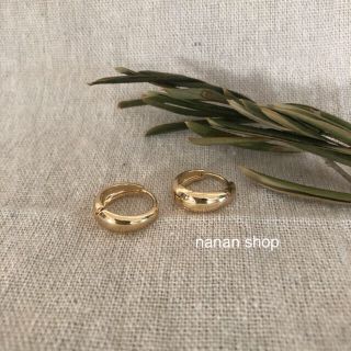 プラージュ(Plage)のフープピアス gold  イエナ トゥディフル (ピアス)