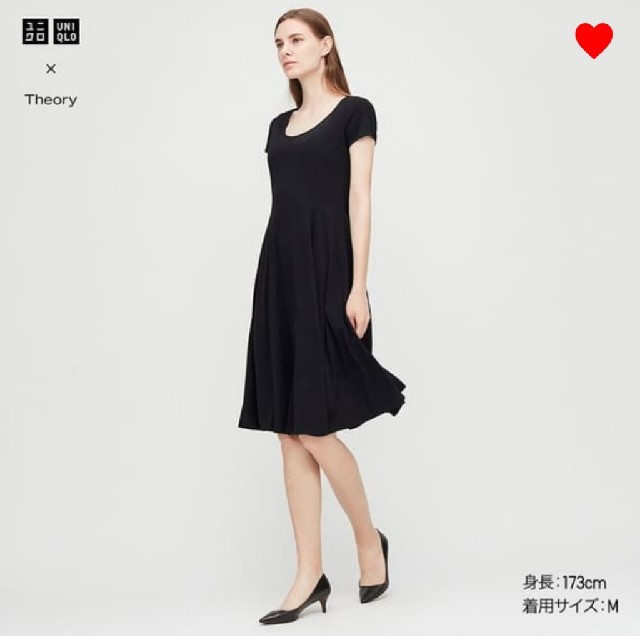 未使用　UNIQLO×theory ワンピース黒　XL