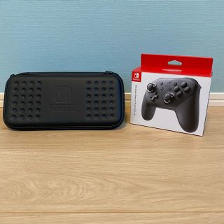 ニンテンドウ(任天堂)の任天堂スイッチ　proコントローラー　おまけ付き(その他)