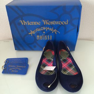 ヴィヴィアンウエストウッド(Vivienne Westwood)のヴィヴィアン☆メリッサ フラットパンプス(バレエシューズ)