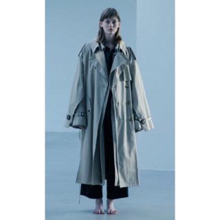 stein DOUBLE SHADE TRENCH COAT BEIGE(トレンチコート)