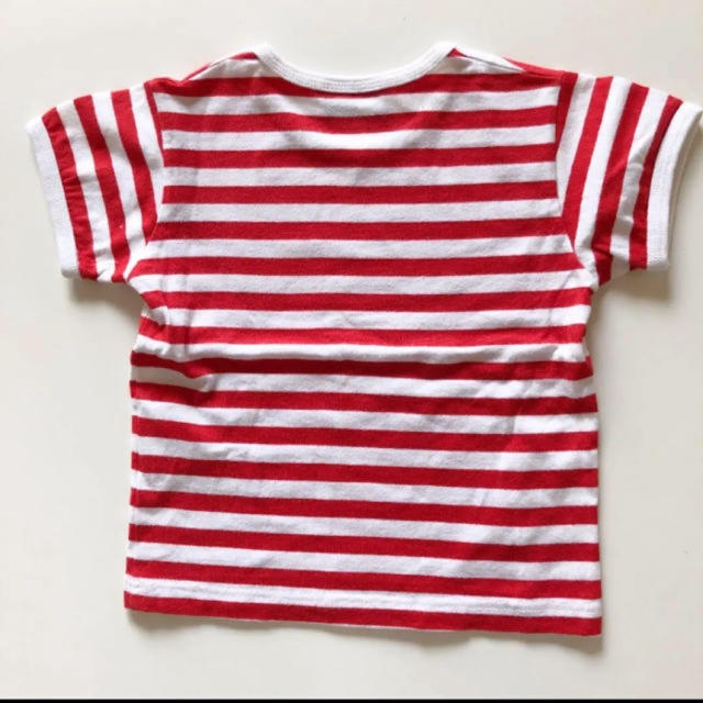 marimekko(マリメッコ)の【美品】marimekko マリメッコ  ボーダー Tシャツ 70 キッズ/ベビー/マタニティのベビー服(~85cm)(Ｔシャツ)の商品写真