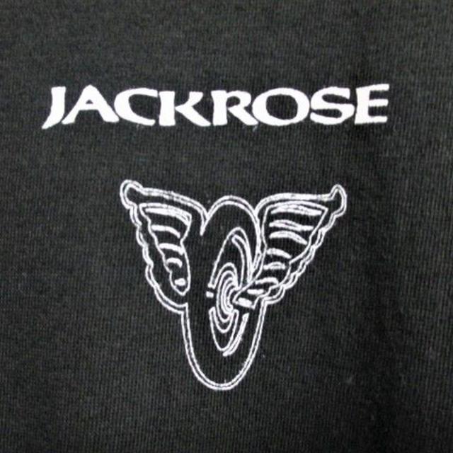 JACKROSE(ジャックローズ)の☆JACKROSE ジャックローズ プリント Tシャツ/メンズ/S☆ブラック メンズのトップス(Tシャツ/カットソー(半袖/袖なし))の商品写真