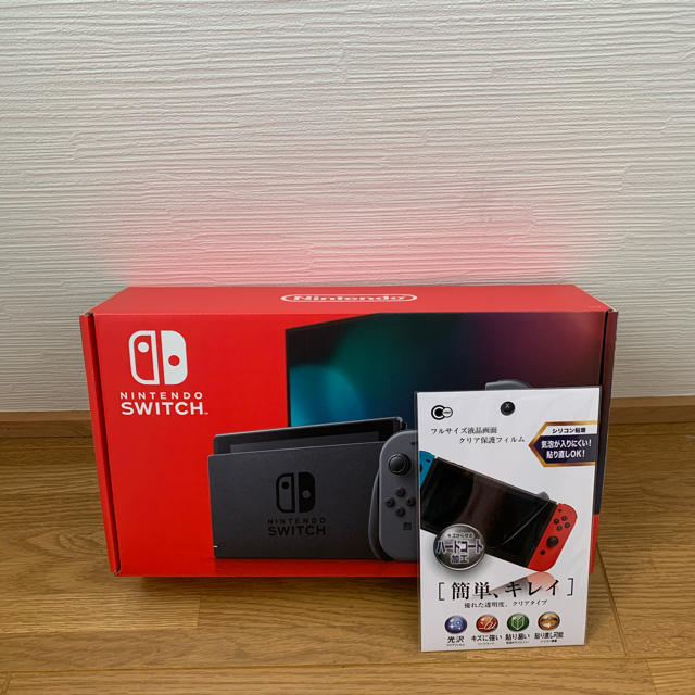 「Nintendo Switch Joy-Con(L)/(R) グレー」店舗印有家庭用ゲーム機本体
