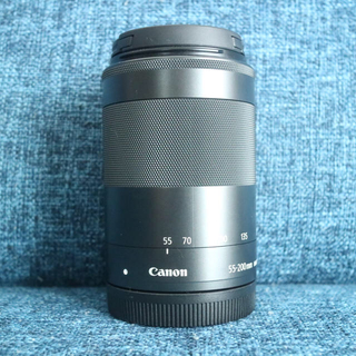 キヤノン(Canon)のCanon EF-Mマウント　eosMシリーズ55-200mm(ミラーレス一眼)
