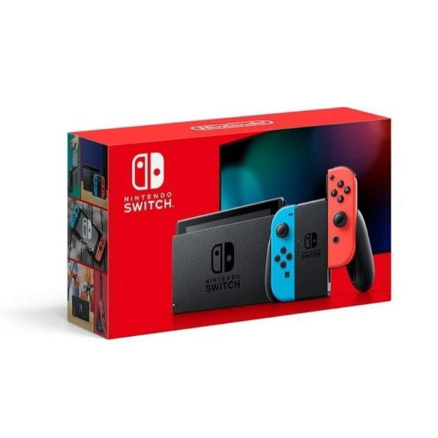 新品未開封 Nintedo Switch  本体 ネオンレッド　ニンテンドウ