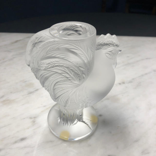 今年人気のブランド品や ☆ LALIQUE ラリック ☆ キャンドルスタンド 今年人気のブランド品や ☆ LALIQUE ラリック ☆ キャンドルスタンド