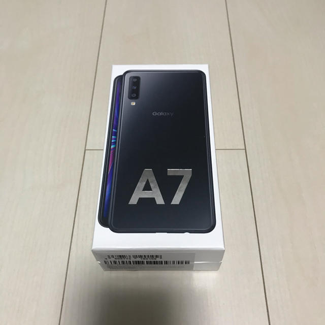 Galaxy A7 ブラック 64GB SIMフリー 新品未開封