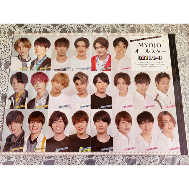 グランドホールセール Myojo2020 10月号 デタカ アイドル