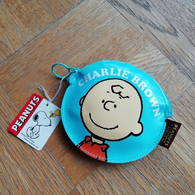 SNOOPY(スヌーピー)のチャーリーブラウンの小銭入れ レディースのファッション小物(コインケース)の商品写真