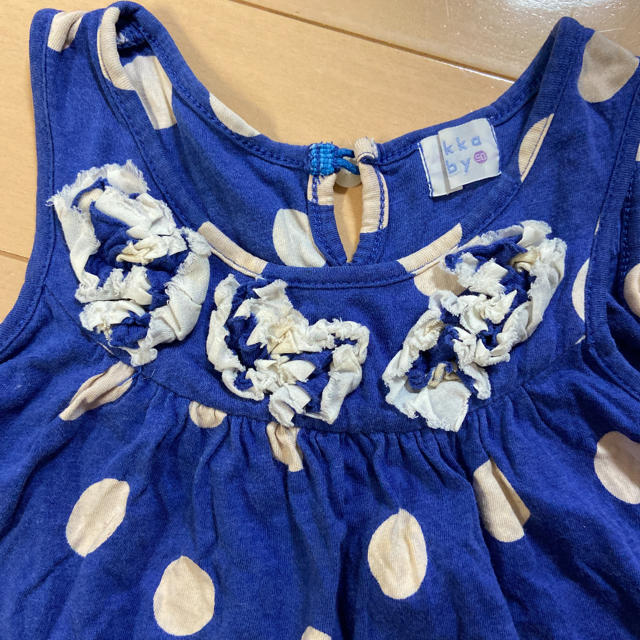 hakka baby(ハッカベビー)のワンピース チュニック ハッカベビー 90 キッズ/ベビー/マタニティのキッズ服女の子用(90cm~)(ワンピース)の商品写真