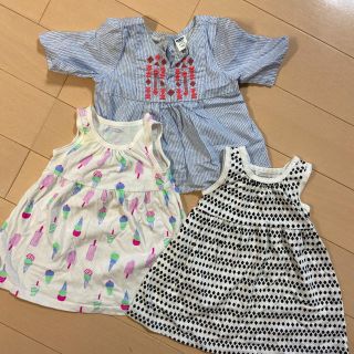 オールドネイビー(Old Navy)の女の子 ワンピース トップス オールド ネイビー まとめ売り(ワンピース)