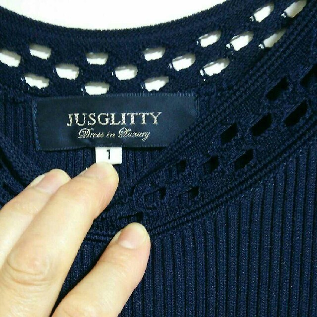 JUSGLITTY(ジャスグリッティー)のジャスグリッティーのワンピース レディースのワンピース(ロングワンピース/マキシワンピース)の商品写真