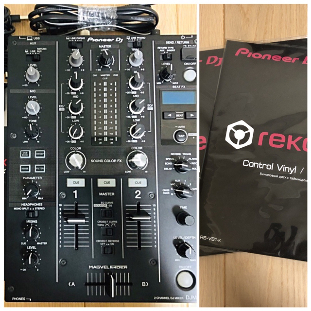 pioneer djm s5  oyaide ケーブル付き