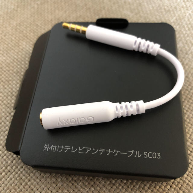 Galaxy(ギャラクシー)のGalaxy S10 SC-03L アンテナケーブルのみ スマホ/家電/カメラのスマホアクセサリー(モバイルケース/カバー)の商品写真