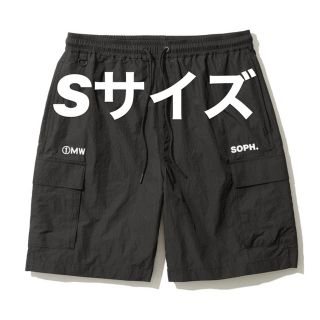 ジーユー(GU)のGU SOPH カーゴハーフパンツ1MW by SOPH. +X ブラックS(ショートパンツ)