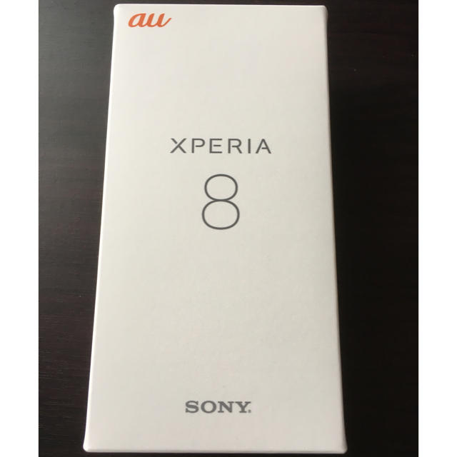 SONY XPERIA8 simフリー ブラック 未使用品