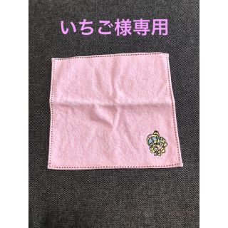 となりのトトロ　タオルハンカチ（シール付未使用品）(ハンカチ)