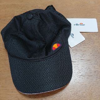 エレッセ(ellesse)のエレッセ  UV キャップ  黒(ウェア)