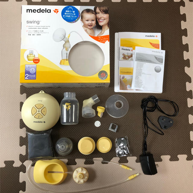 安い買いメデラ(medela) 電動搾乳器　スイング　の通販 by momo's shop｜ラクマその他