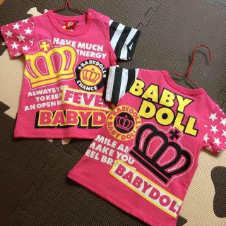 ベビードール(BABYDOLL)のBABYDOLLTシャツ2着set(Tシャツ/カットソー)