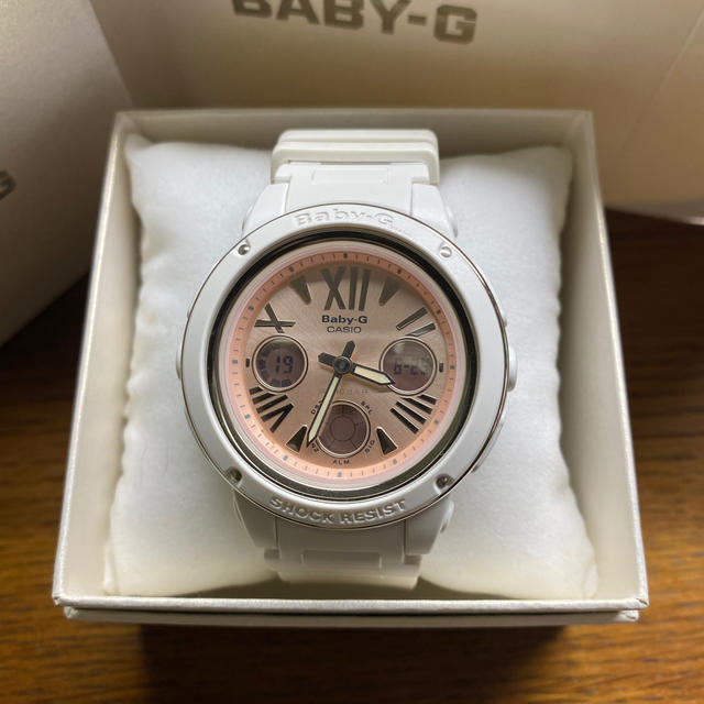 Baby-G(ベビージー)のBABY-G ホワイト レディースのファッション小物(腕時計)の商品写真