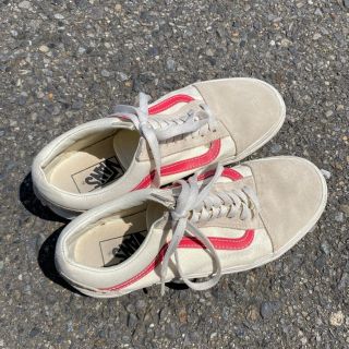 ヴァンズ(VANS)のVANS SKOOL オールドスクール/レッド/ジヨン(スニーカー)