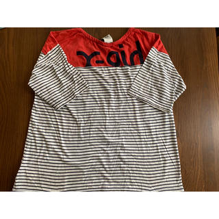 エックスガール(X-girl)のエックスガール　ボーダーTシャツ　サイズ1(Tシャツ(半袖/袖なし))