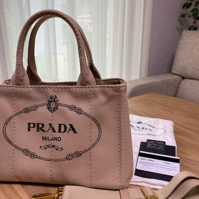 PRADAアンティークトートバッグ美品❗️お値下げしました