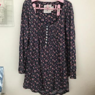 エイチアンドエム(H&M)のH & Ｍ　綿トップス　Sサイズ(カットソー(長袖/七分))