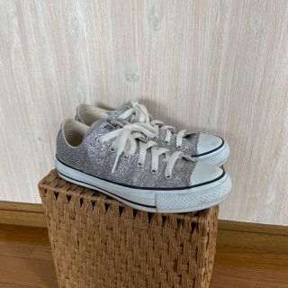 コンバース(CONVERSE)のコンバース　シルバー(スニーカー)