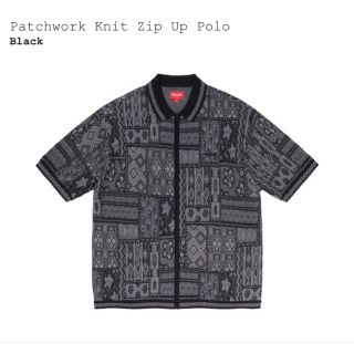 シュプリーム(Supreme)の定価以下！supreme Patchwork Knit Zip Up Polo (ポロシャツ)