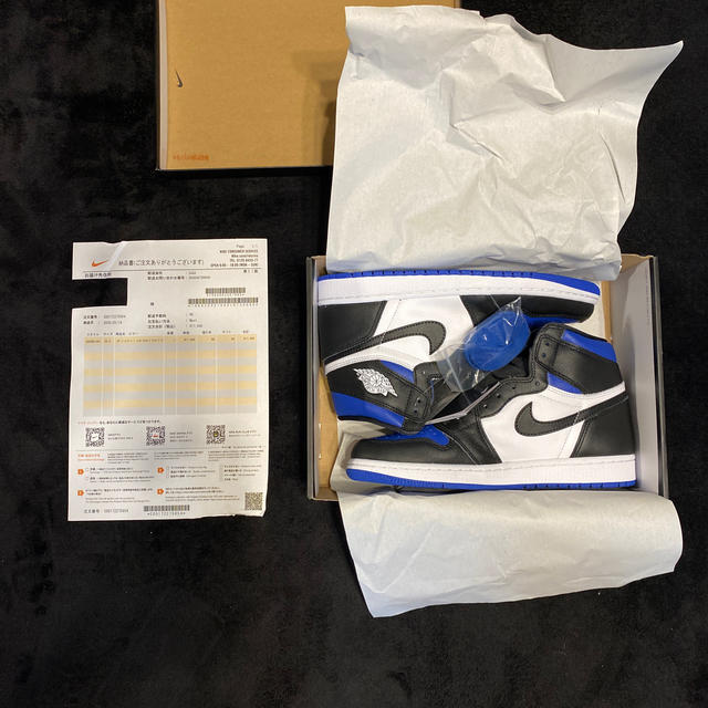 AIR JORDAN 1 Royal Toe 26.5cmメンズ