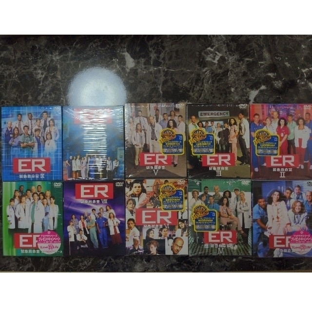 ER緊急救命室 DVDコンパクトboxシーズン1~10