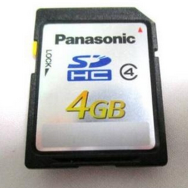 Panasonic(パナソニック)のパナソニック 4GB RP-SDL04G SDカード メモリーカード スマホ/家電/カメラのカメラ(その他)の商品写真