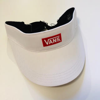 ヴァンズ(VANS)の【送料無料】vans サンバイザー　キャップ 新品未使用　バンズ(キャップ)