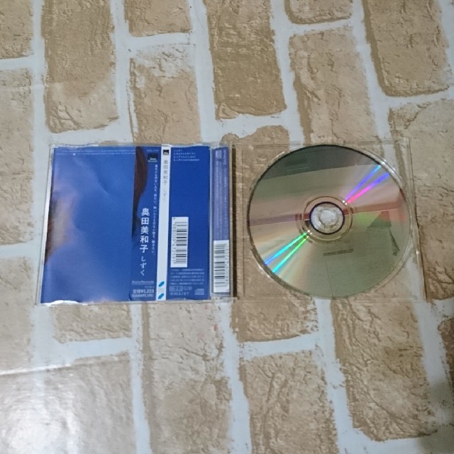 SONY(ソニー)の奥田美和子 しずく CD エンタメ/ホビーのCD(ポップス/ロック(邦楽))の商品写真