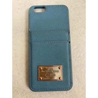 マイケルコース(Michael Kors)のiPhoneケース　マイケルコース　便利　ポケット2つ付き(iPhoneケース)