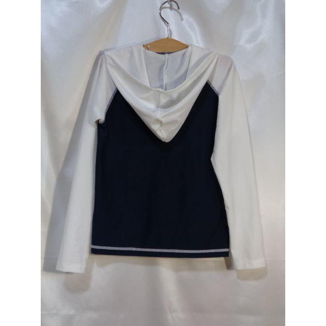 ＜№5945＞(140cm)★LEMON SYRUP★ラッシュパーカー・白紺 キッズ/ベビー/マタニティのキッズ服女の子用(90cm~)(水着)の商品写真