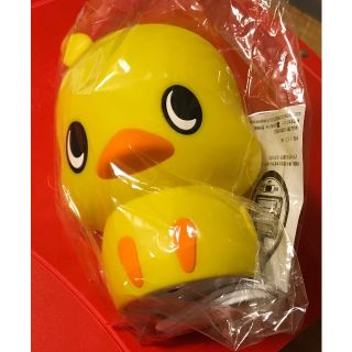 日清食品ひよこちゃんLEDランプ、シリコンスチーマ&鍋敷＋ヤフーマルチスタンド(ノベルティグッズ)