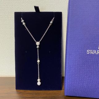 スワロフスキー(SWAROVSKI)の未使用  SWAROVSKI   スワロフスキー Canopy Y字型ネックレス(ネックレス)