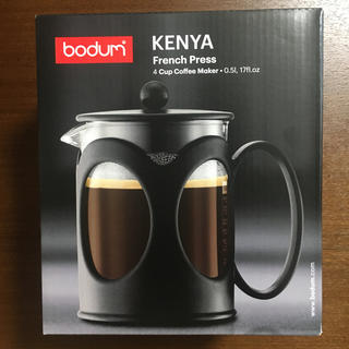 ボダム(bodum)のボダム　フレンチプレス　ケニア 0.5L 黒(調理道具/製菓道具)