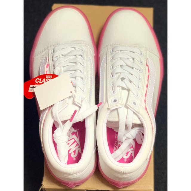 【新品未使用】VANS OLD SKOOL DX V36CL+ C.POPホワイト×ピンク定価