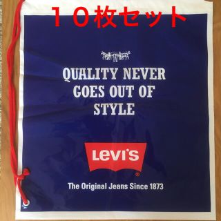 リーバイス(Levi's)のショップバッグ　紐付き　Levi's  10枚セット(ショップ袋)