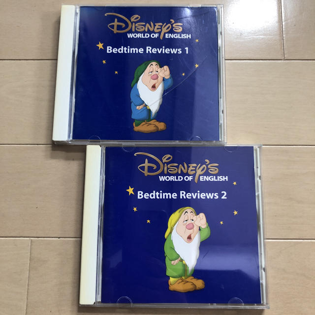 Disney(ディズニー)のDWE  Bedtime Review CD1,2 キッズ/ベビー/マタニティのおもちゃ(知育玩具)の商品写真