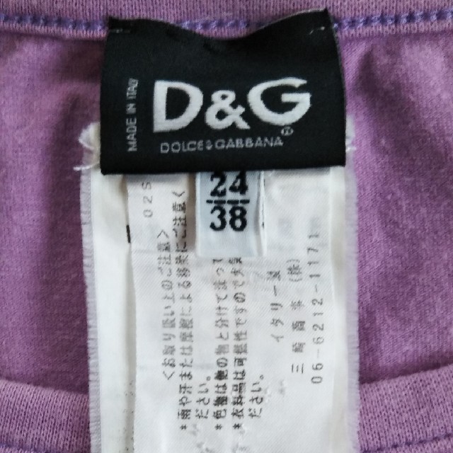 D&G(ディーアンドジー)のD&G Tシャツ レディースのトップス(Tシャツ(半袖/袖なし))の商品写真